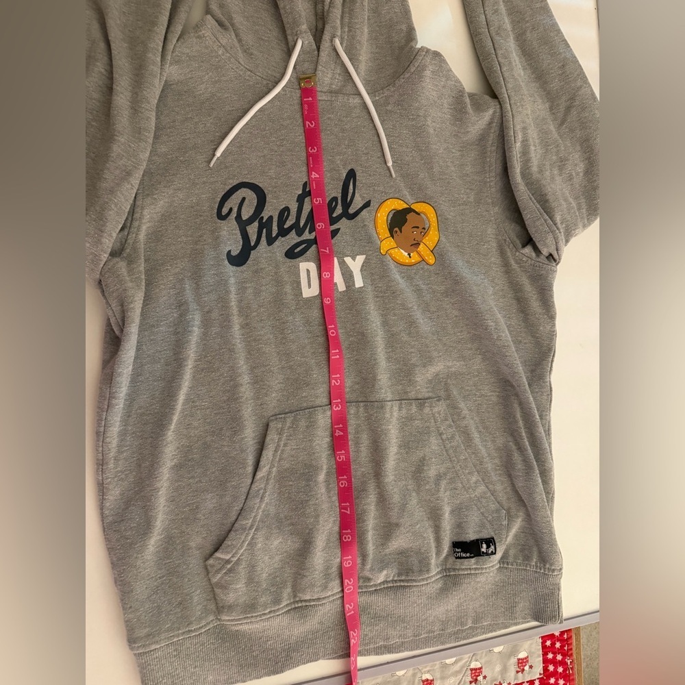 Gray Pretzel Day Hoodie - Picture 3 of 7